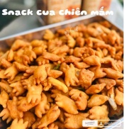 Hủ 500g Snack cua chiên mắm siêu ngon - đồ ăn vặt