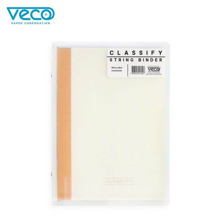 Stationery Veco Paper Classify String Binder (1 pc) | Lazada PH