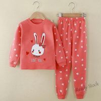 【Ready Stock】 ☄❣♂ C22 ready stock kids pyjamas boys and girls long sleeves baby childrens home clothes kids cartoon pyjanas