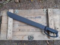 มีด Ontario OKC 18" Field Black Machete มีด ออนตาริโอ 18 นิ้ว  มีด้ามจับตัว D by Jeep Camping