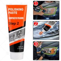 Headlamp Repair Kits Car Headlight Restoration Polishing Kits Cleaning Paste Refurbish Paint Care Car light Lens Polish Polisher Sealants