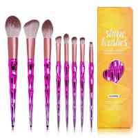 8 Basic Makeup Brush Set Eye Shadow Brush Eyebrow Brush Blush Brush Easy-to-use Beauty Tools