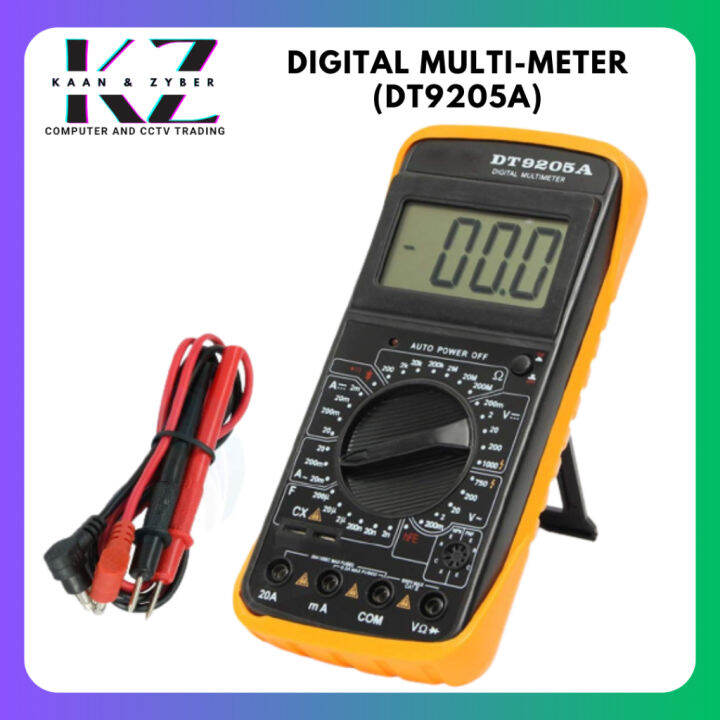 DIGITAL MULTI-METER (DT9205A) | Lazada PH