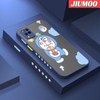 JIUMOO เคสสำหรับ Infinix Hot 10S 10S NFC Hot 10T เคสลายโดราเอมอนใหม่แผ่นหลังกรอบซิลิโคนเคสโปร่งใสกันกระแทกเคสมือถือฝาครอบป้องกันเลนส์กล้องถ่ายรูปรวมทุกอย่าง