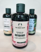 THE BODY SHOP BRITISH ROSE SHOWER GEL 250 ml. เดอะบอดี้ ช็อป บริทิช โรส เจล ออร์แกนิค 250 มล.