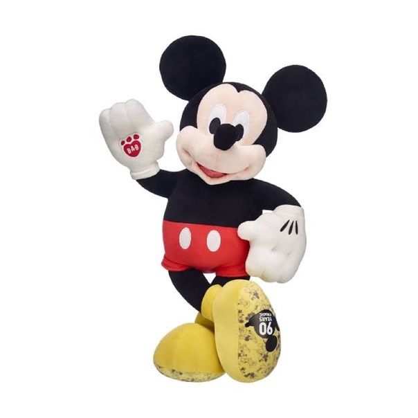 ตุ๊กตามิกกี้เม้าส์mickey-mouse-บิ้วอะแบร์-mickey-mouse-90th-aniversary-รุ่นหายากสินค้าปีเก่าเลิกผลิต