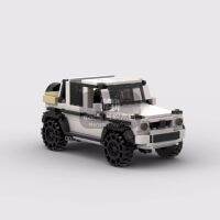 MOC-129667 Benz G650 Convertib ความเร็วรถ Champion Racer บล็อกตัวต่ออิฐ Racing Super เทคนิครถยนต์โรงรถ DIY