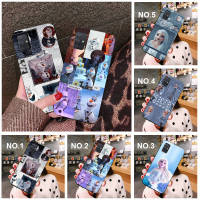 Casing หรับ OPPO A91 F15 A81 A92 A72 A52 A93 A94 Reno 2 2Z 2F 3 4 5 5K 6 4Z 6Z Lite Pro Plus A92S W271 Frozen Cartoon Pattern Phone เคสโทรศัพท์