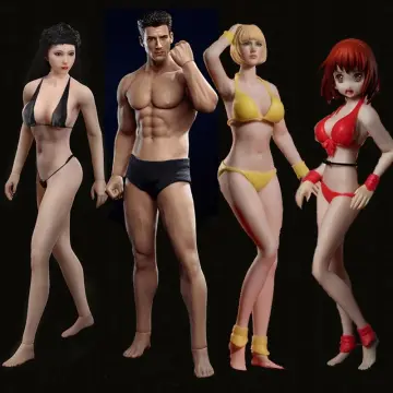 1/6 Scale Female & Male Figure Seamless Body Doll for 12 Phicen TBLeague  Head