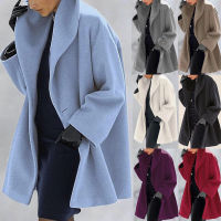 Womens Coat New Fashion Loose One Piece Three-dimensional Tailoring Popular Coat Simple Temperament Goddess Long Coat Пальто