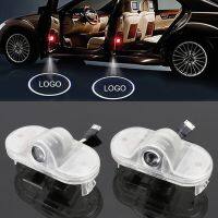 AutoAccessories 2 PCS DC12V 2W Car Door Logo Light Brand Shadow Lights Courtesy Lamp for Skoda Octavia 2007-2015