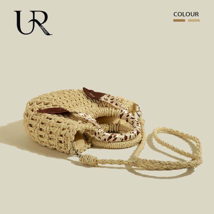 ur-brand-niche-hand-woven-bag-womens-2023-new-casual-all-match-one-shoulder-portable-messenger-bag