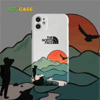 VETICASE The North Mountain เคสโทรศัพท์สำหรับ Iphone,เคสฝาหลังซิลิโคนนิ่ม TPU IMD สำหรับ Iphone 12 13 11 Pro Max XS Max XR X 7 8 Plus