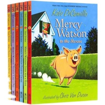 Mercy Watson Book set เรื่องราวของหมูน้อยและผองเพื่อน ลูกสาวอ่านได้ ลูกชายอ่านดีค่ะ