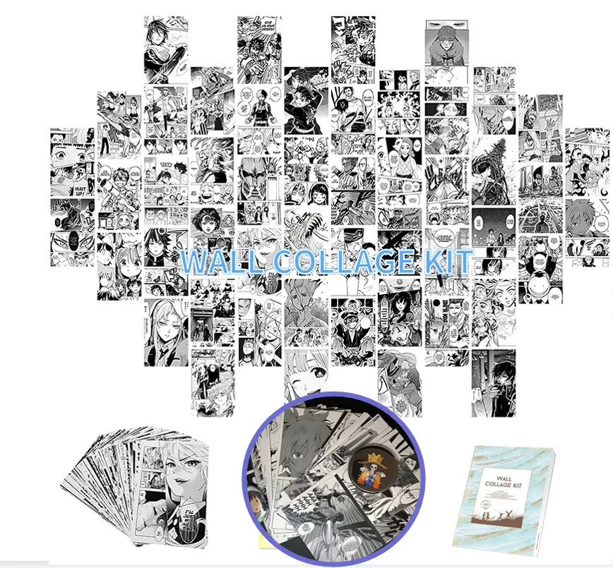 1050 pcs Anime Cover Collage Kit - Anime Wall Collage - Anime Posters -  Anime Prints - Anime Aesthetic Room Decor - Anime Wall Decor - Manga wall  decoration, Hobbies & Toys,