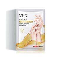 Vha hand mask ถุงมือสปาผิวนุ่มเนียน แผ่นมาร์กมือนุ่ม 1 คู่ต่อแพ็ค