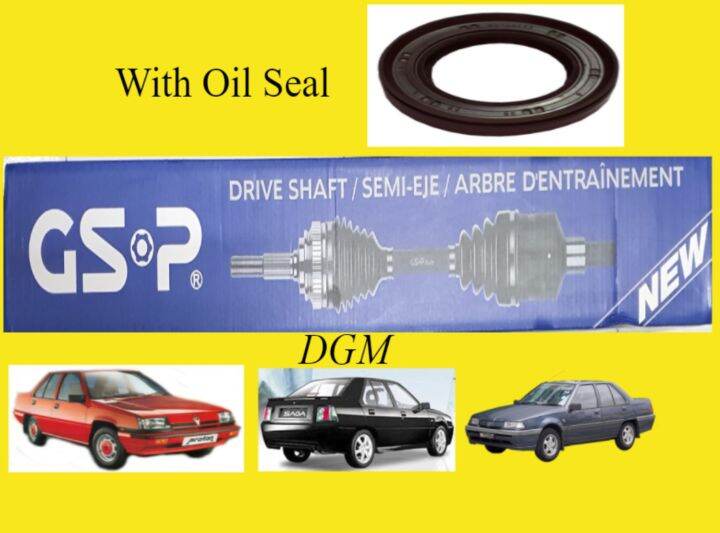 GSP Proton Saga Iswara Saga2 LMST Drive Shaft Left / Long + With Oil