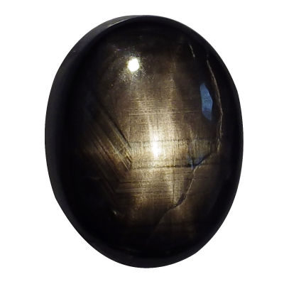 พลอย สตาร์ แซฟไฟร์ ธรรมชาติ ดิบ แท้ ( Natural Black Star Sapphire ) หนัก 2.29 กะรัต