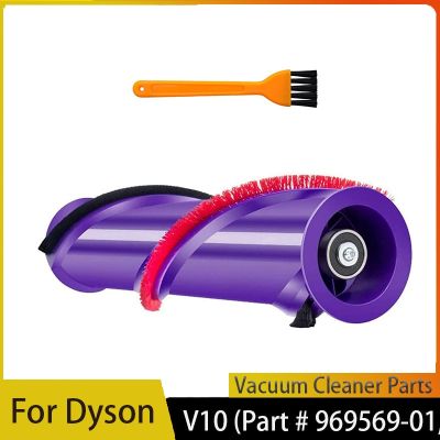 อะไหล่แถบม้วนแปรงลูกกลิ้งใช้ได้กับอะไหล่เครื่องทำความสะอาดไร้สาย Dyson V10หมายเลข969569-01