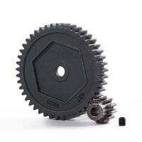 Harden Steel Spur Gear 45T 0.8M 32P Motor Pinion Gear 11T สำหรับ 1/10 RC Crawler TRX-4 TRX4 TRX6 อะไหล่อัพเกรด 8053 6747-ioec53 shop