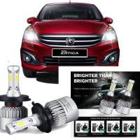 หลอดไฟ LED สำหรับไฟหน้าอัตโนมัติรถโปรตอน Ertiga 2016-2020 (ไฟฉายคาดศีรษะ) หลอดไฟ LED XI 80W S2ไฟหน้าสีขาว6000K