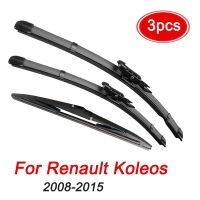 ✻℗♛ Windshield Windscreen Wiper Blades For Renault Koleos 2008 2009 2010 2011 2012 2013 2014 2015 Front Rear Window 24 quot;19 quot;16 quot; A2