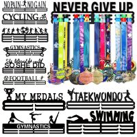 【YF】 40 Type Medal Hanger Holder Display Wall Rack Frame Shelf-Medal Awards Ribbon CheerGymnasticsSoccer