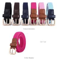 women Elastic woven elastic belt male cloth belt male pin buckle canvas strap jeans belt in the waist of trousers zpxhyh belts Belts