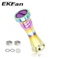 ZZOOI Ekfan Colorful TITANIUM Alloy Material Knob For Sea Fishing DAI&amp;SHI Spinning Bastcasting Reel Handle