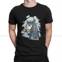 Empire Stay BuildingS Gift Round Collar Tshirt Ghost Buster Film Pure Cotton T Shirt ManS Clothes Fashion Fluffy