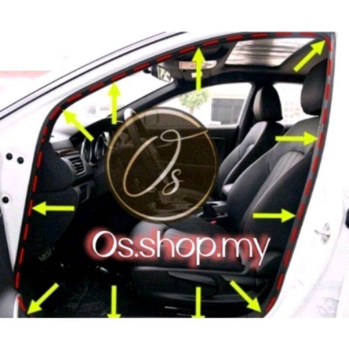 Nissan Sentra n16 20022013 Door BODY INNER RUBBER GETAH Weatherstrip