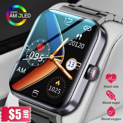 ZZOOI Smart Watch Men 2023 Bluetooth Calls Custom Dial 105 Sports Modes Fitness Bracelet 1.9 HD Smartwatch Men Women For IOS Android