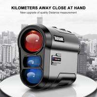 【LZ】☞∋  Fall Proof Digital Inclinação Altura Medição Golfe e caça Rangefinder 600 m 1000m