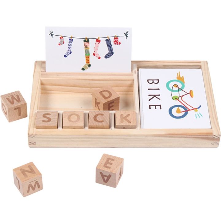 cw-early-education-developmental-game-english-word-blocks-jigsaw-board-educational-card-matching