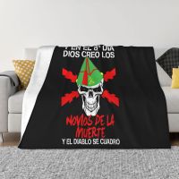 Ready Stock Spanish Legion Army Soldier Legion Espanola On The Bed Bedspreads Polyester Anime Blanket Queen Bed