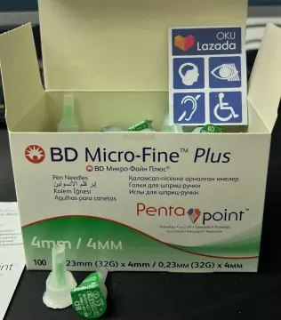 Buy MicroFine 32G 4mm Needles 100 Pack Online