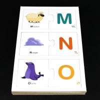 【CW】 Paper Card French letters/Words Flashcards Children Early Educational Memory Game Cards