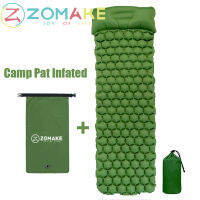 Zomake Camping Air Bed แผ่นรองนอน เป่าลม มีหมอน เสื่อตั้งแคมป์ เสื่อนอนพอง น้ำหนักเบา Ultralight ใช้ได้ทั้งรถและบ้าน ที่นอนเป่าลม แผ่นรองนอนแคมป์ปิ้