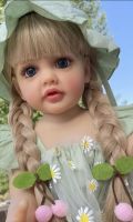 55CM Full Body Soft Silicone Vinyl Reborn Toddler Girl Betty Pretty Princess Lifelike Baby Doll Christmas Gift For Grils