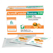 Acetylcystein Boston 100 giúp giảm ho, loãng đờm cho trẻ em