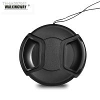 ✙  Universal Lens Cap Holder 43/49/52/55/58/62/67/72/77/82mm Center Pinch Snap on Cap Cover Lens Cap Protective Lens Protector