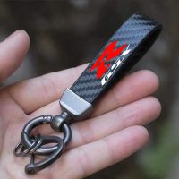 High-Grade Carbon Leather Motorcycle Keychain Key S For Suzuki Gsxr 600 GSX-R 750 GSXR600 GSX R 750 1000