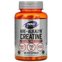 NOW Foods Sports Kre-Alkalyn Creatine(120 Capsules)