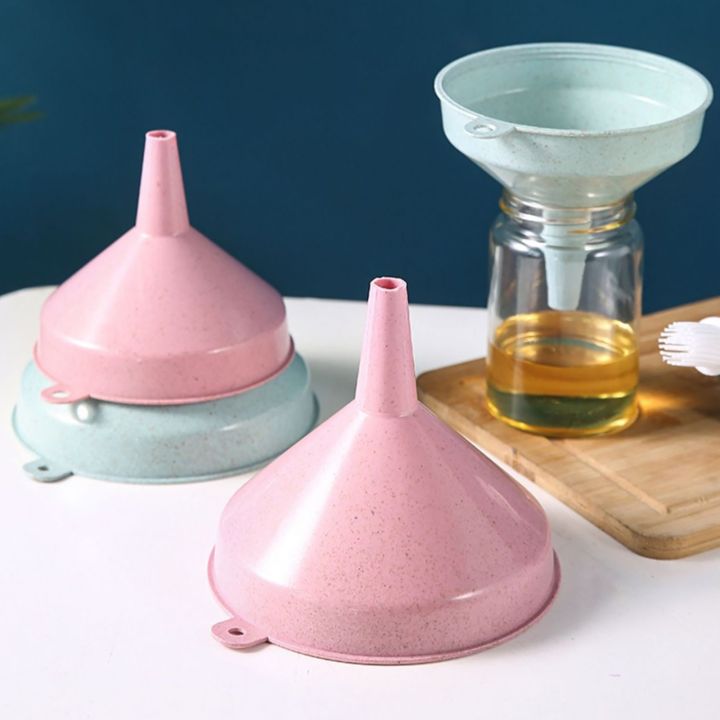 kitchen-funnel-for-oil-filling-bottles-colorful-large-liquid-plastic-funnel-oil-funnel-dispenser-funnel-transfer-easy-to-clean