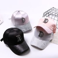 Maershee แฟชั่นผู้หญิง rhinestone หมวกผู้หญิงหรูหราเบสบอลหมวก Bling เพชรหมวก Swag casquette สาว Snap กลับ gorras