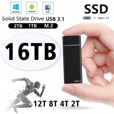[Kliniki] Ổ Cứng Thể Rắn SSD Type C USB 2022 Dễ Mang Đi 3.1 Ổ Cứng Di Động SSD Flash