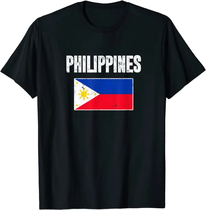 Philippines Flag Proud Filipino National Team Pride Apparel Cotton T ...