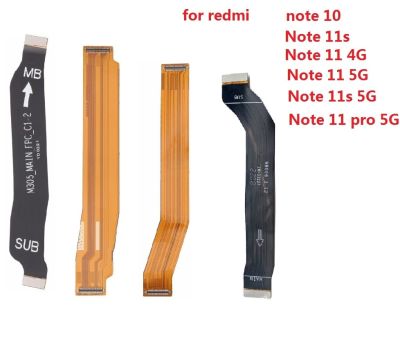 50Pcs Original Main FPC LCD Display เชื่อมต่อสายเฟล็กซ์เมนบอร์ดสําหรับ Xiaomi Redmi Note 11S 5G 11 Pro / สําหรับ Redmi Note 10 Pro