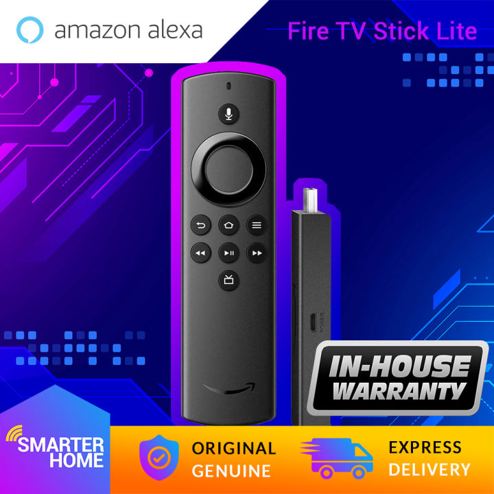 Fire TV Stick Lite HD Media Streamer with Alexa Voice