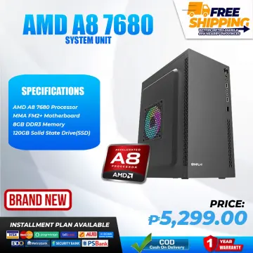 Pc gamer high quality Core A8 7680, 500G HDD, 8G RAM / 16G RAM desktop  computer gaming computers for gaming pc